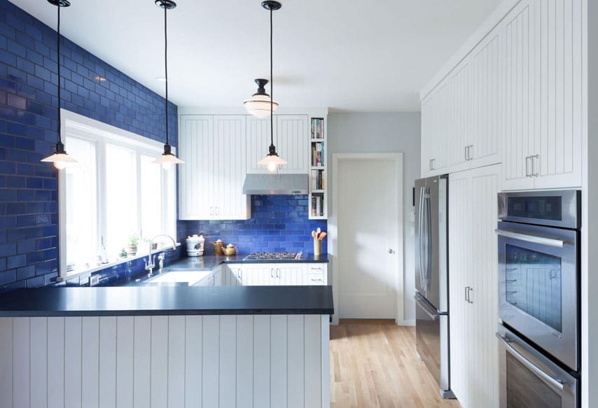 U Shaped Modular Kitchen